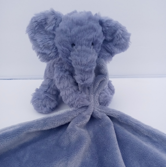 Jellycat Toys Jellycat Elephant Baby Lovey Blanket Soother Bashful Plush Blue Poshmark
